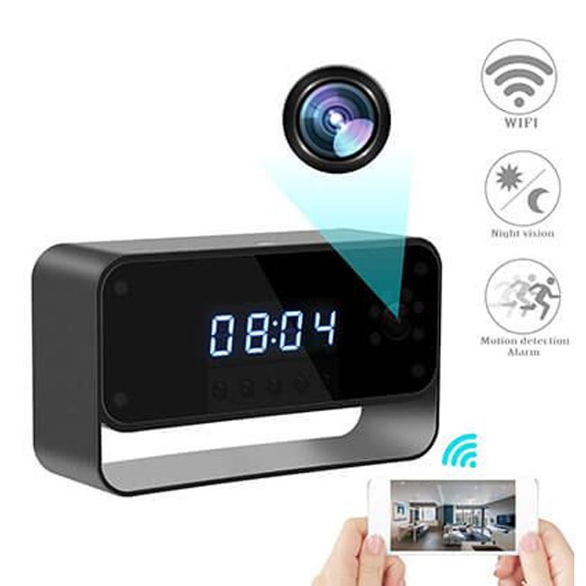 camera ngụy trang đồng hồ để bàn G10