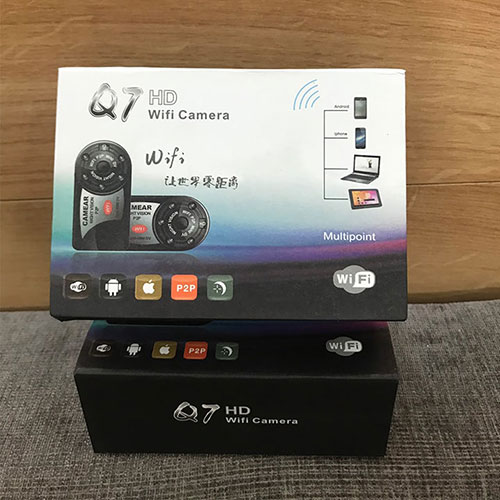 Camera Mini Siêu Nhỏ Wifi Có Hồng Ngoại Quay Ban Đêm