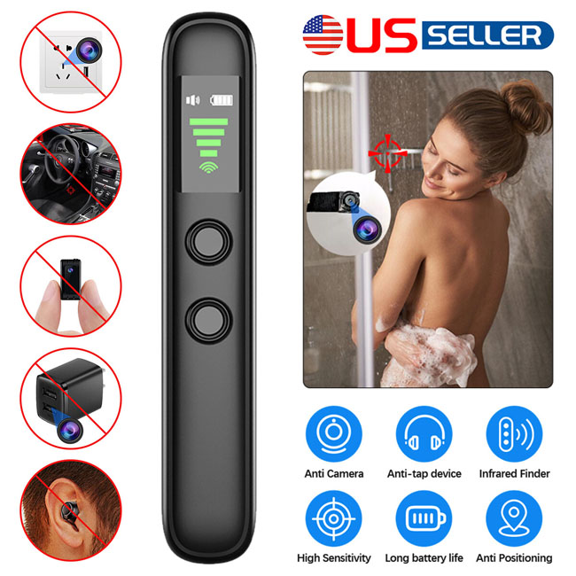 Máy phát hiện camera ẩn D2 - Dò tìm phát hiện camera ẩn, thiết bi định vị nghe lén từ xa